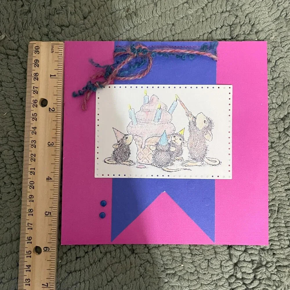 Handcrafted Birthday Card 6